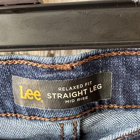 Lee Classic Indigo Straight Leg Jeans - Picture 2 of 8